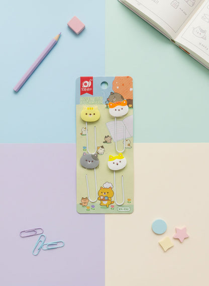 Kawaii Page Holder Cat Theme