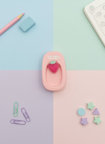 Strawberry Bear Bathtub Sharpener