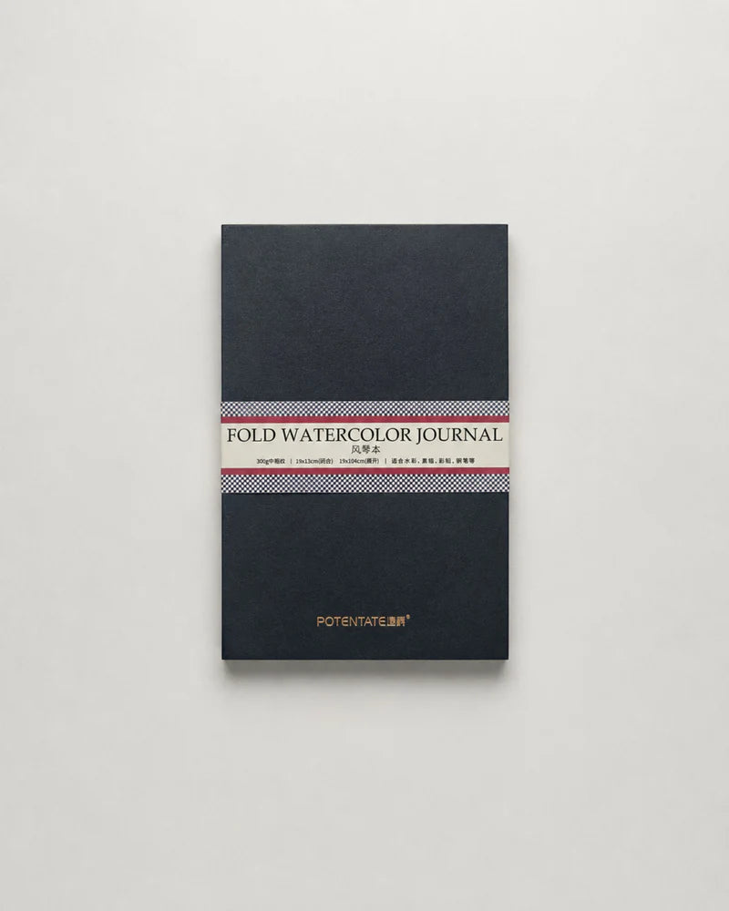 Potentate Fold Watercolor Journal | 300GSM