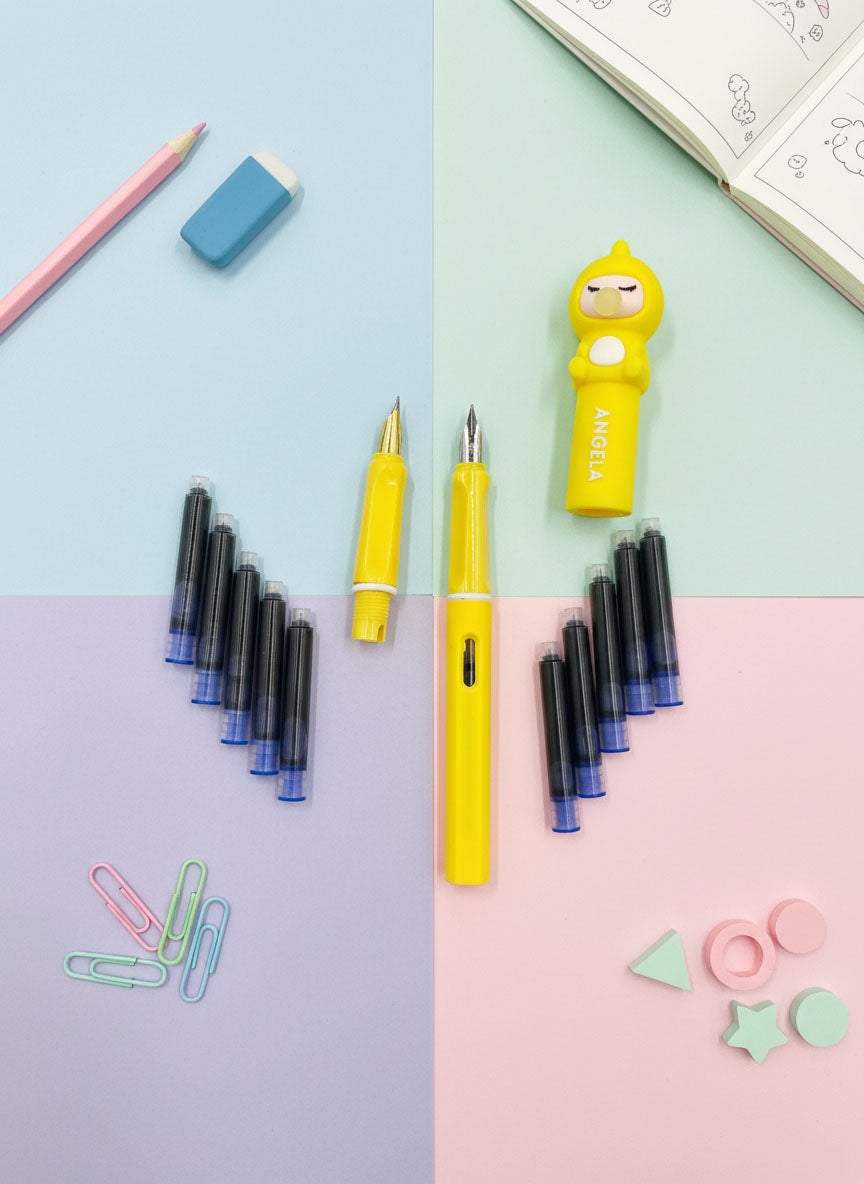 Kawaii Angela Ink Pen Set