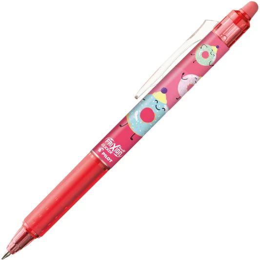 Pilot Frixion Erasable & Refillable Clicker/Retractable Roller Ball Pen|Blue Ink- 0.7mm  | Sweet paradise Character Series