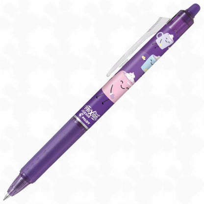 Pilot Frixion Erasable & Refillable Clicker/Retractable Roller Ball Pen|Blue Ink- 0.7mm  | Sweet paradise Character Series