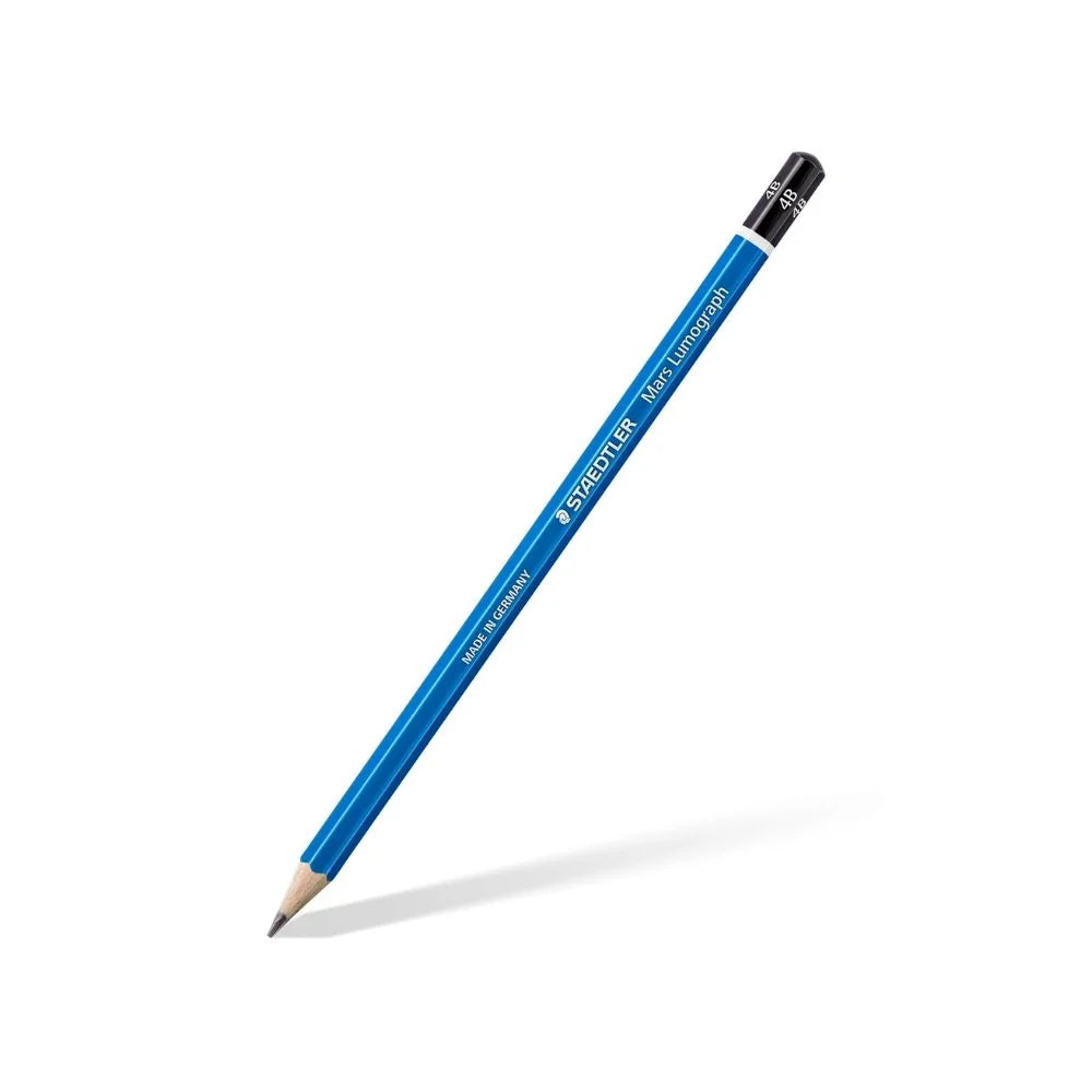 Staedtler Mars Lumograph Pencils Blue - Choose Nib