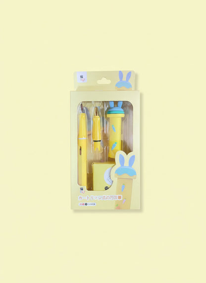 Kawaii Rabbit Ink Pen Set