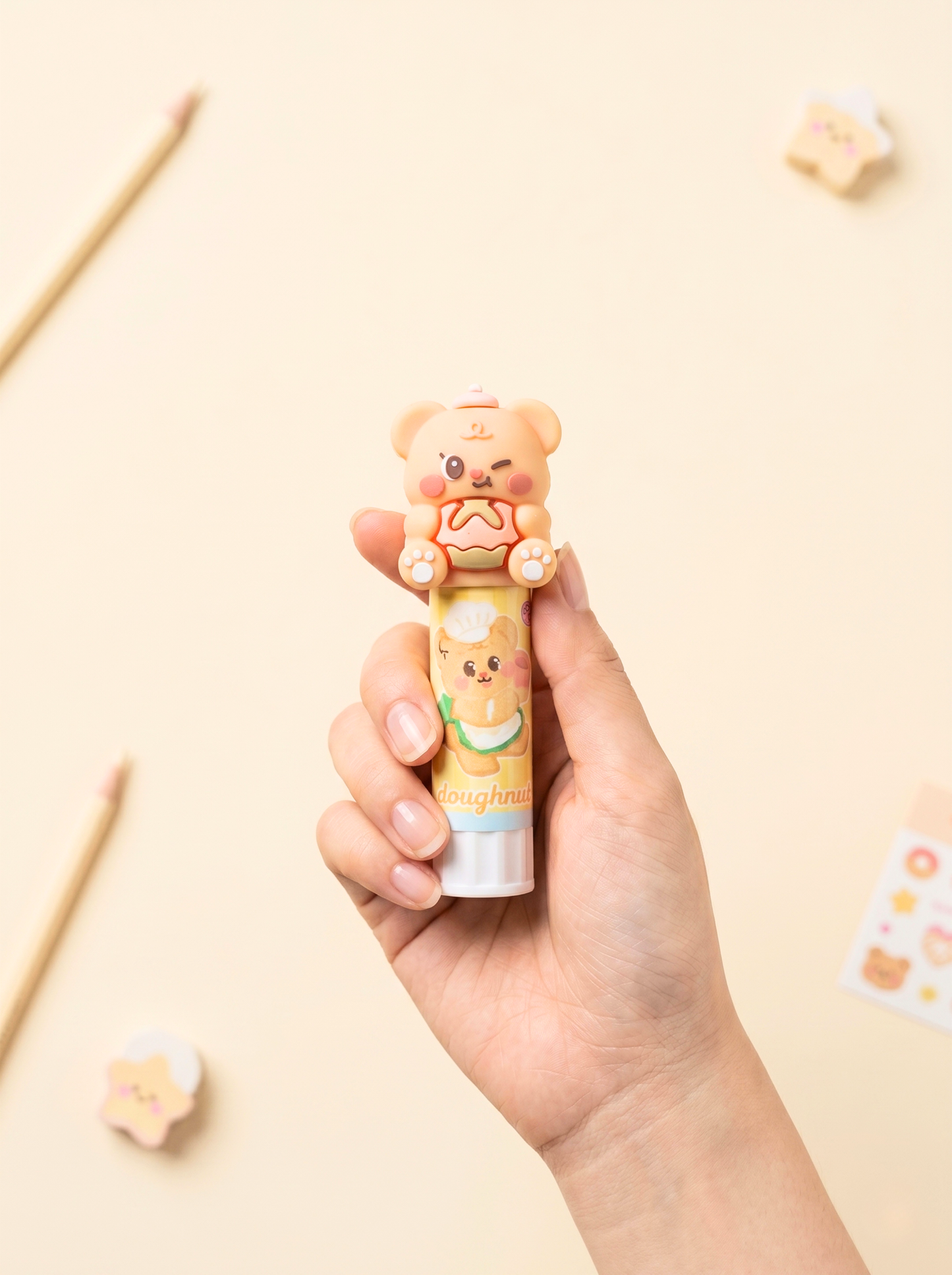 Kawaii Bear Glue Stick