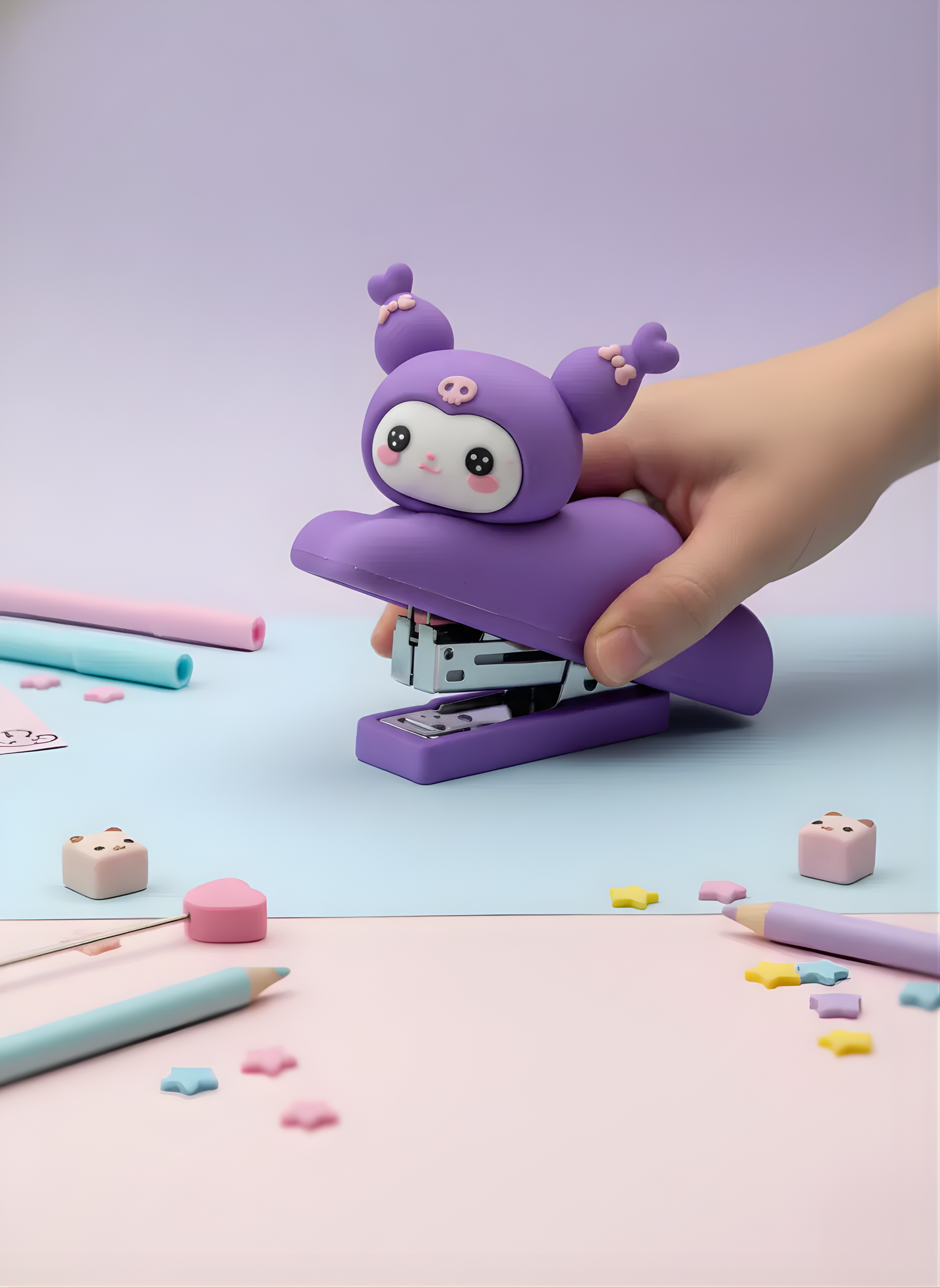 Kuromi Stapler - Kawaii Stapler