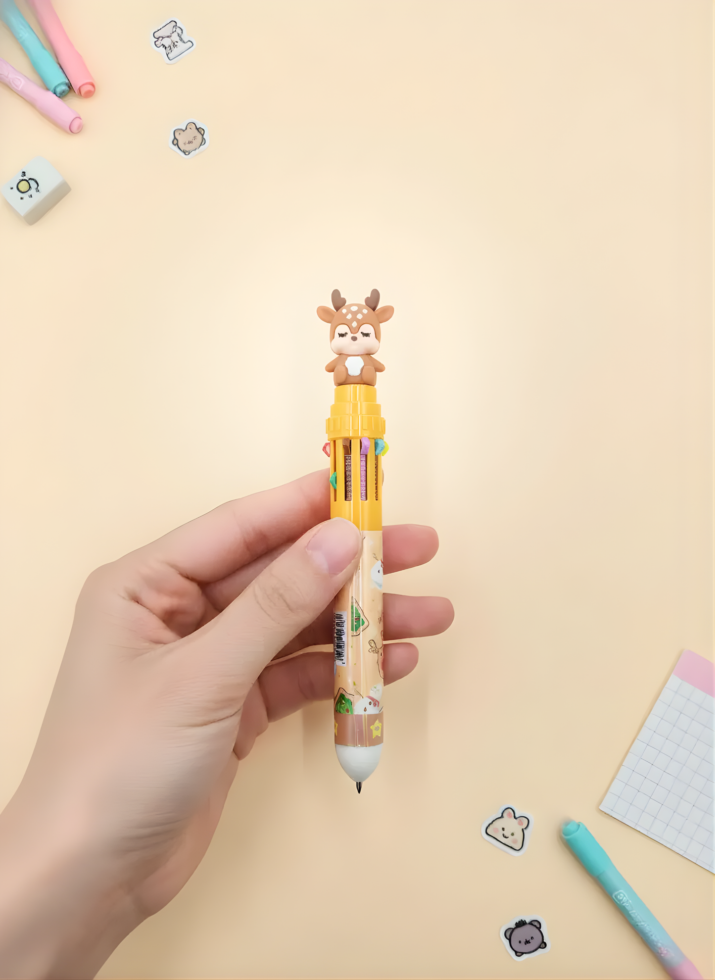 Christmas Multicolor Pen - Kawaii Pen