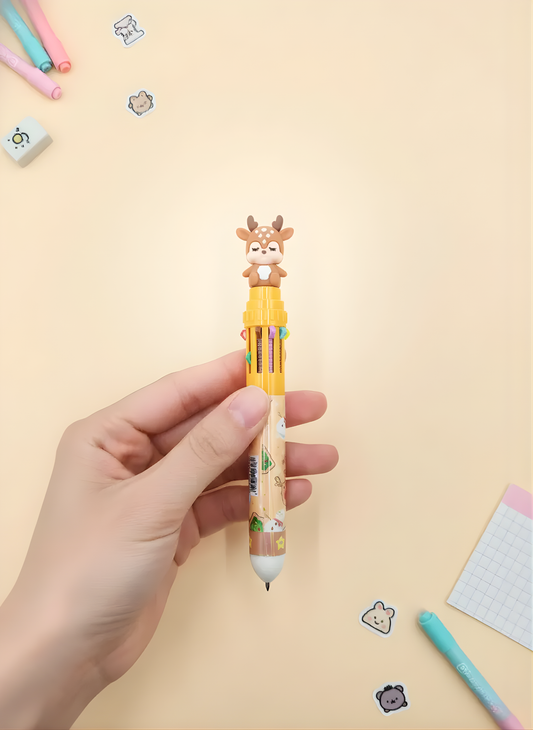 Christmas Multicolor Pen - Kawaii Pen