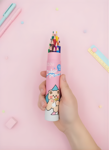 Color Pencils Long - 12 shades