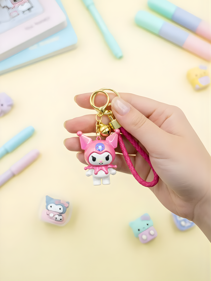 Kuromi Keychains  | Car Danglers