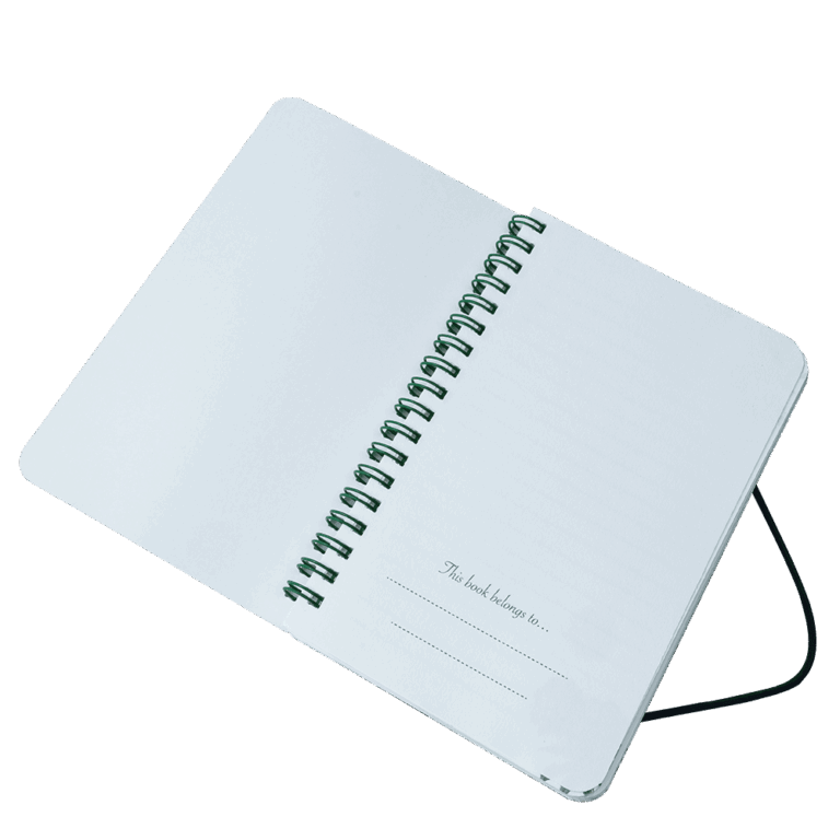 Nightingale Floral Notebook (C) – A6+