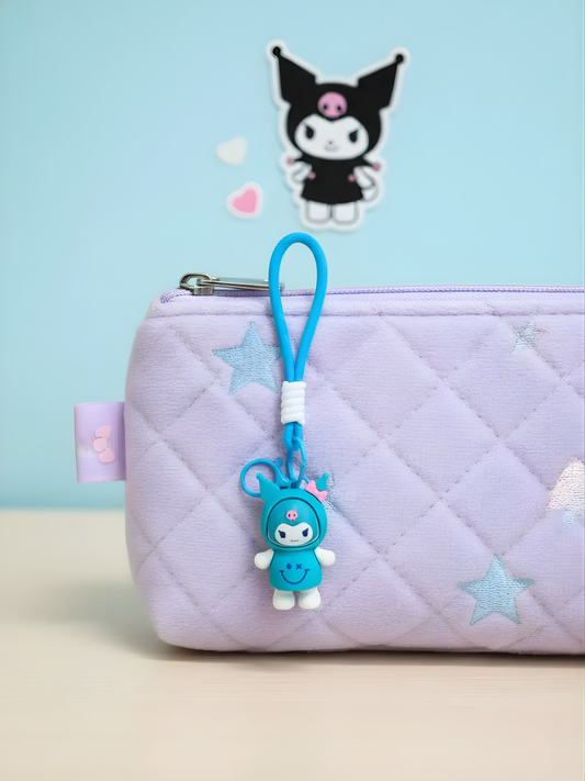 Kuromi Light Keychains | Car Danglers