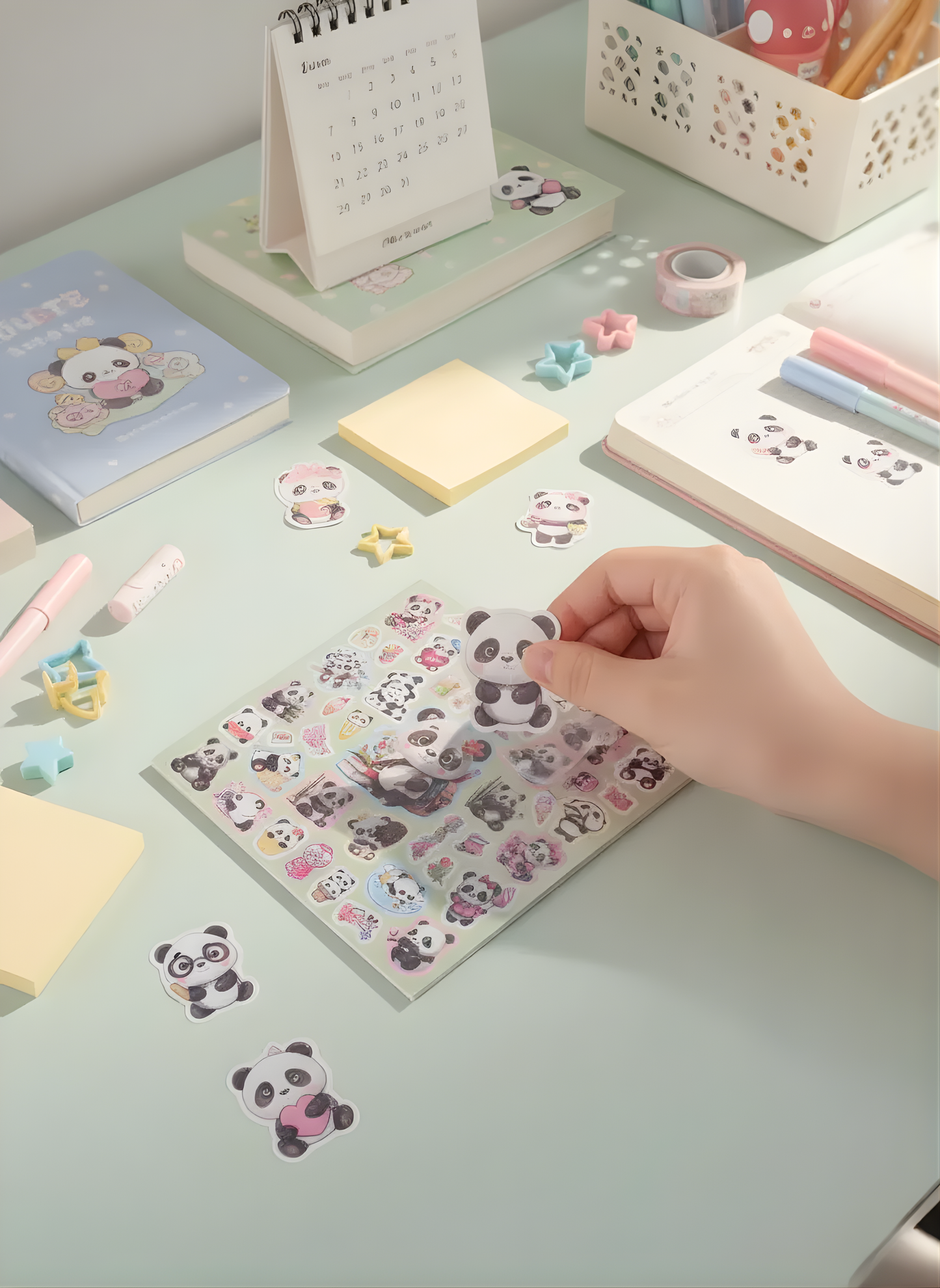 Panda Sticker Book -  Kawaii Stickers
