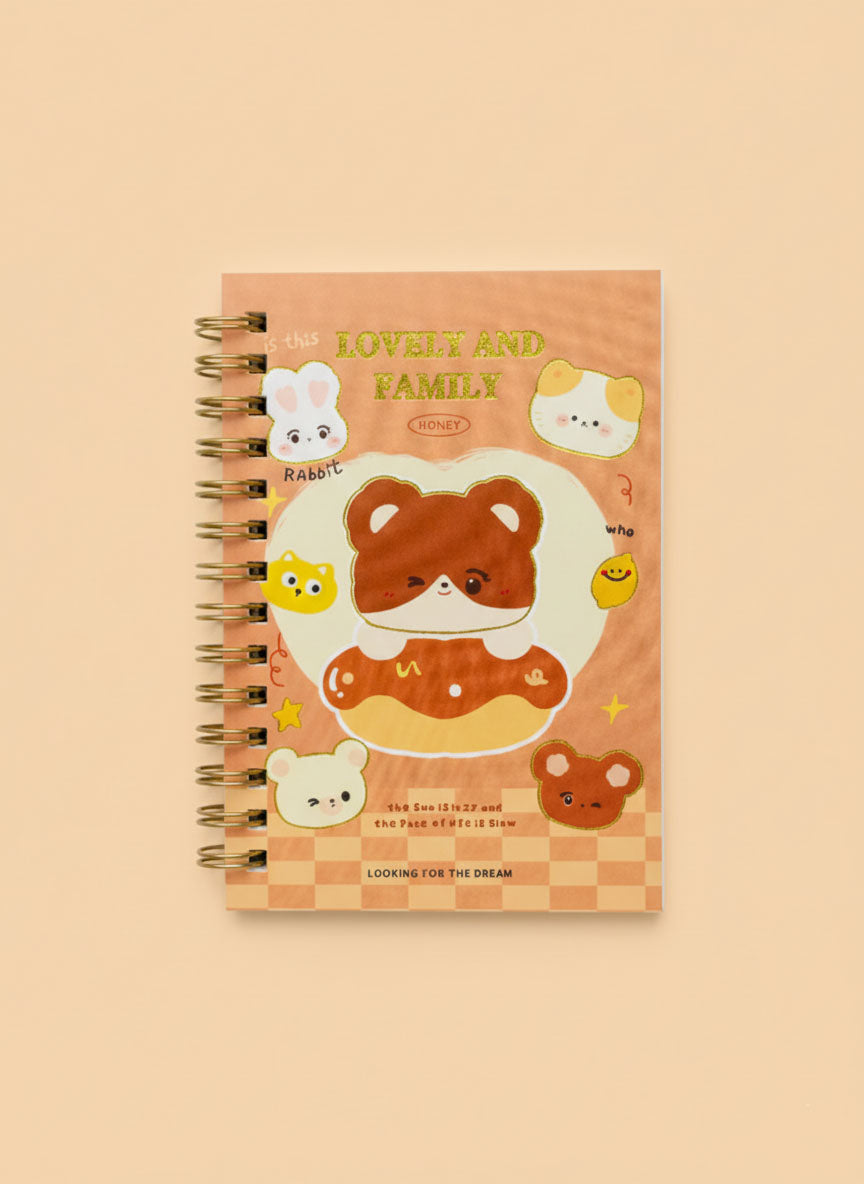 Kawaii Lovely and Family Notebook