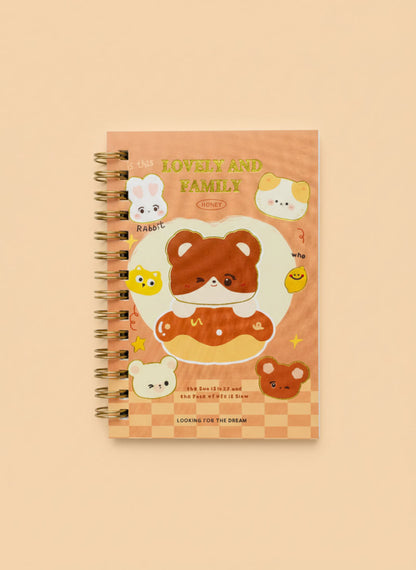 Kawaii Lovely and Family Notebook