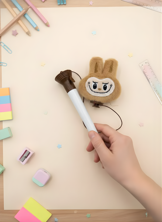 Labubu Fur Pen - Kawaii Pen