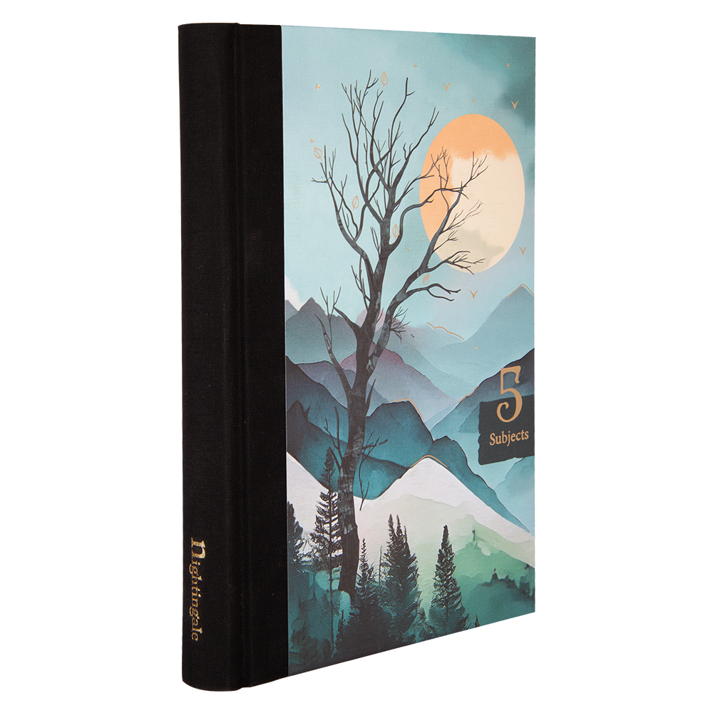 Nightingale Inscribe 5 Subject – B Ruled Notebook