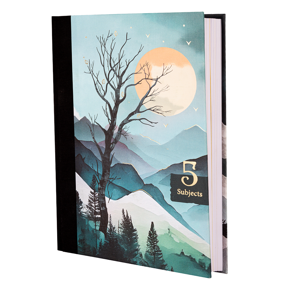 Nightingale Inscribe 5 Subject – B Ruled Notebook