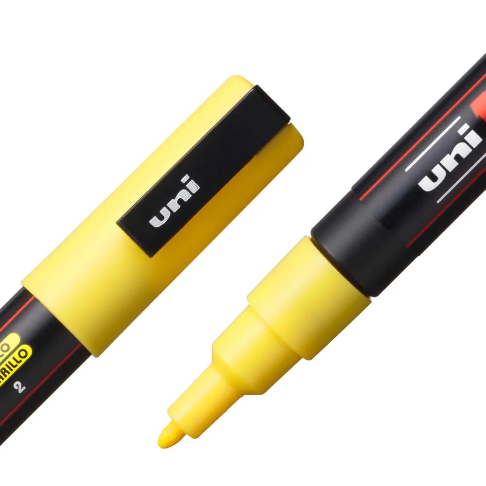Uniball Posca Paint Marker Set | Water-Based 3M | 16 Colours