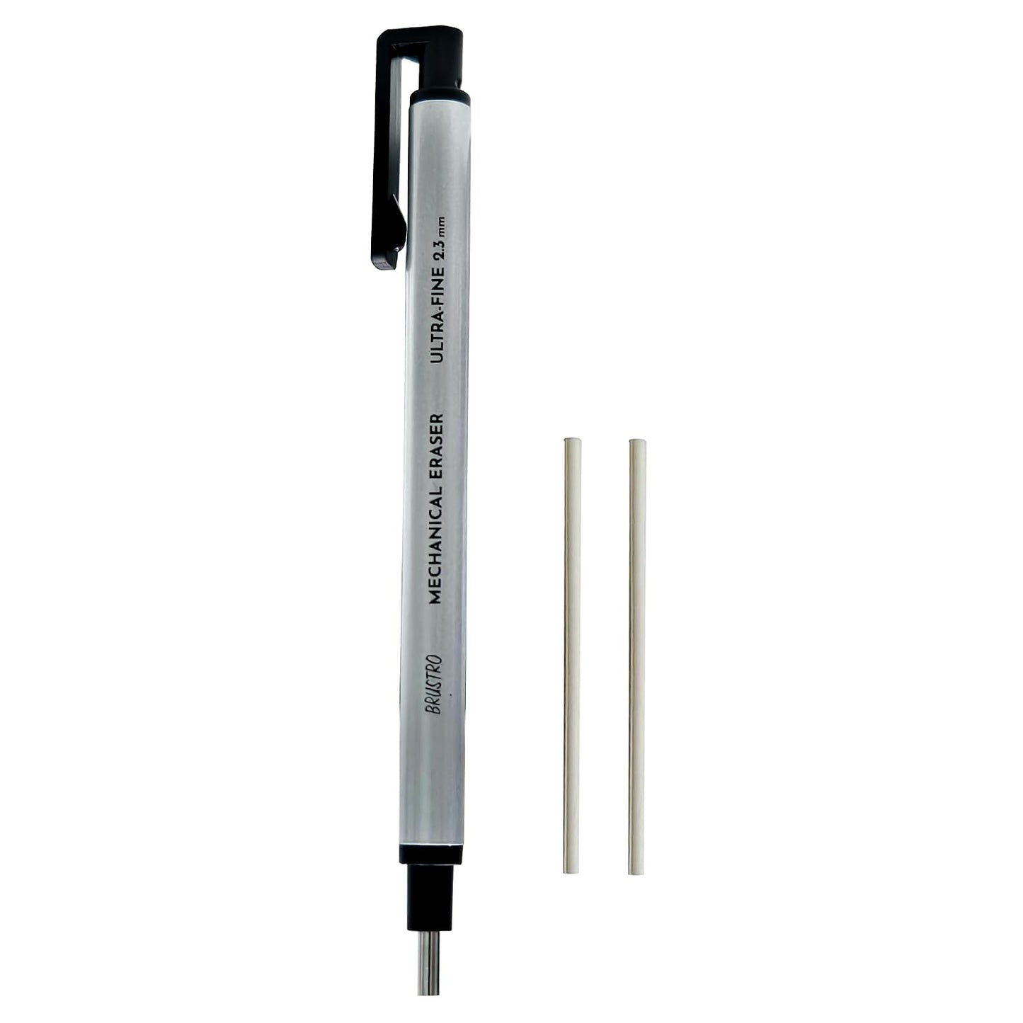 Brustro Mechanical Precision Retractable Eraser | 2.3mm - Ultra-Fine Tip | Refillable