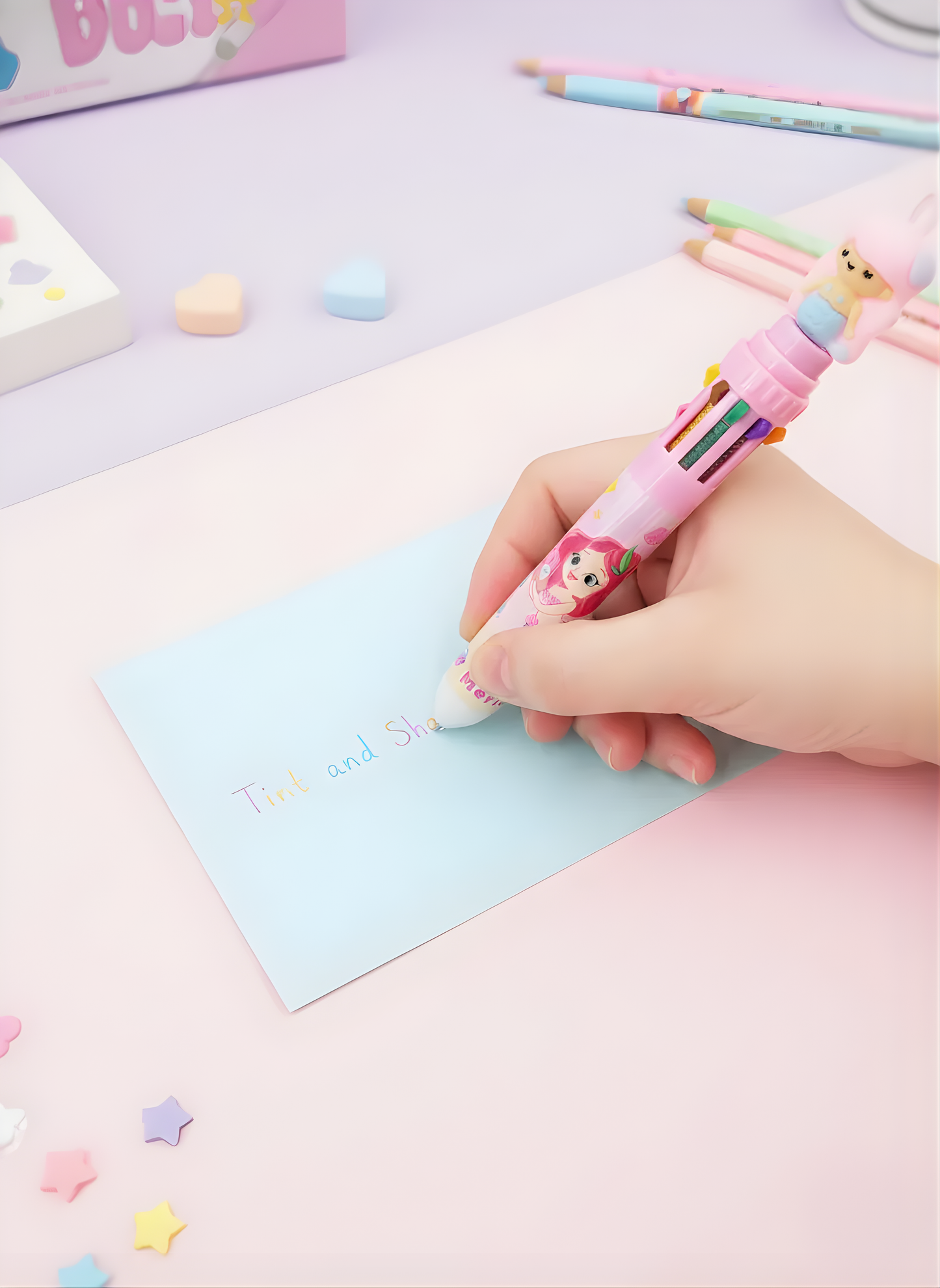 Mermaid Multicolor Pen - Kawaii Pen
