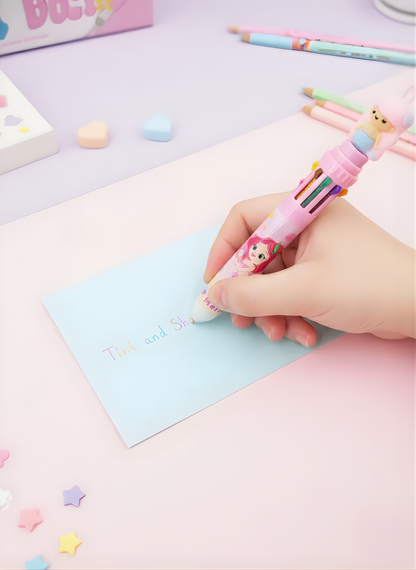 Mermaid Multicolor Pen - Kawaii Pen