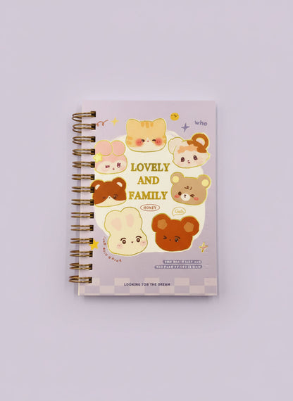 Kawaii Lovely and Family Notebook