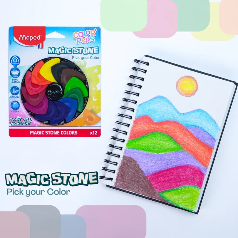 Maped Color'peps 12 Shades Magic Stone