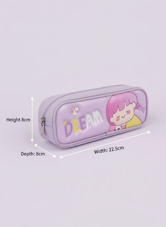 Kawaii Zipper Pencil case - Dream Girl