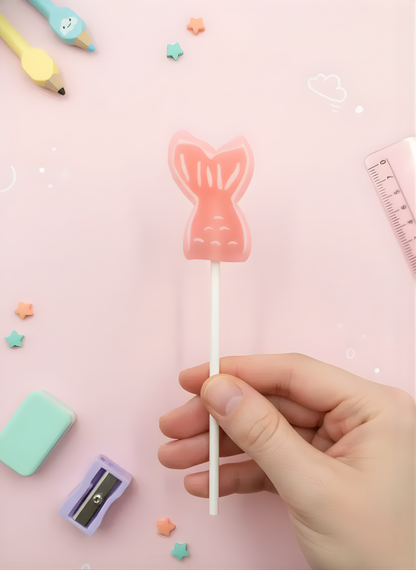 Aqua Theme Lollipop Eraser  - Kawaii Eraser