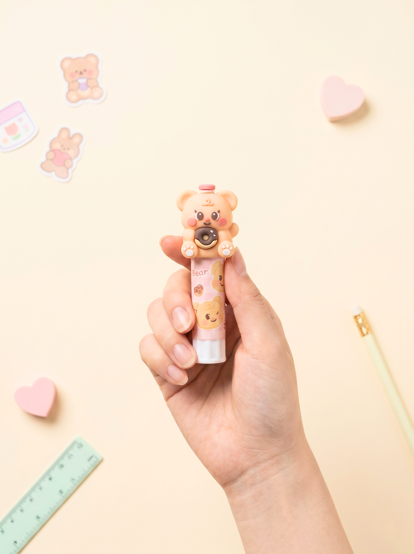 Kawaii Bear Glue Stick
