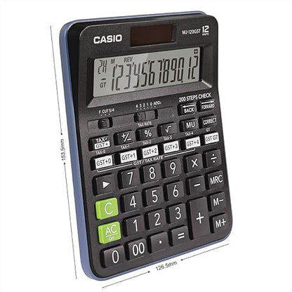 Casio MJ-120GST GST Financial Calculator (Black)
