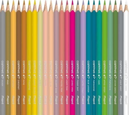 Maped Color'Peps Star 72 Shade Colour Pencils|