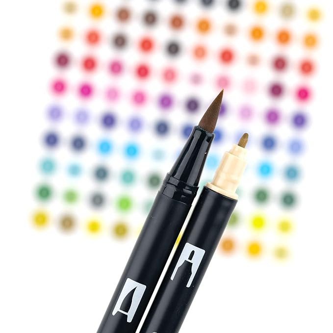 Tombow Dual Brush Pen |Portrait Colors | Set of 10
