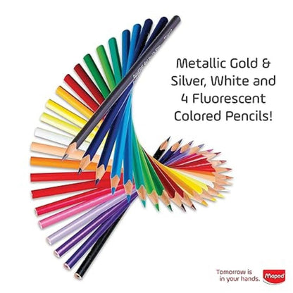 Maped Color'Peps Star 72 Shade Colour Pencils|