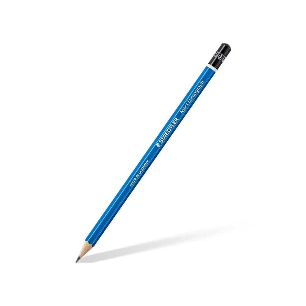 Staedtler Mars Lumograph Pencils Blue - Choose Nib