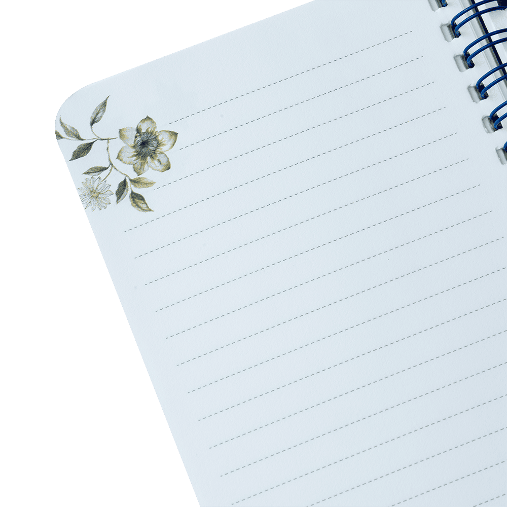 Nightingale Floral Notebook (A) – A6+