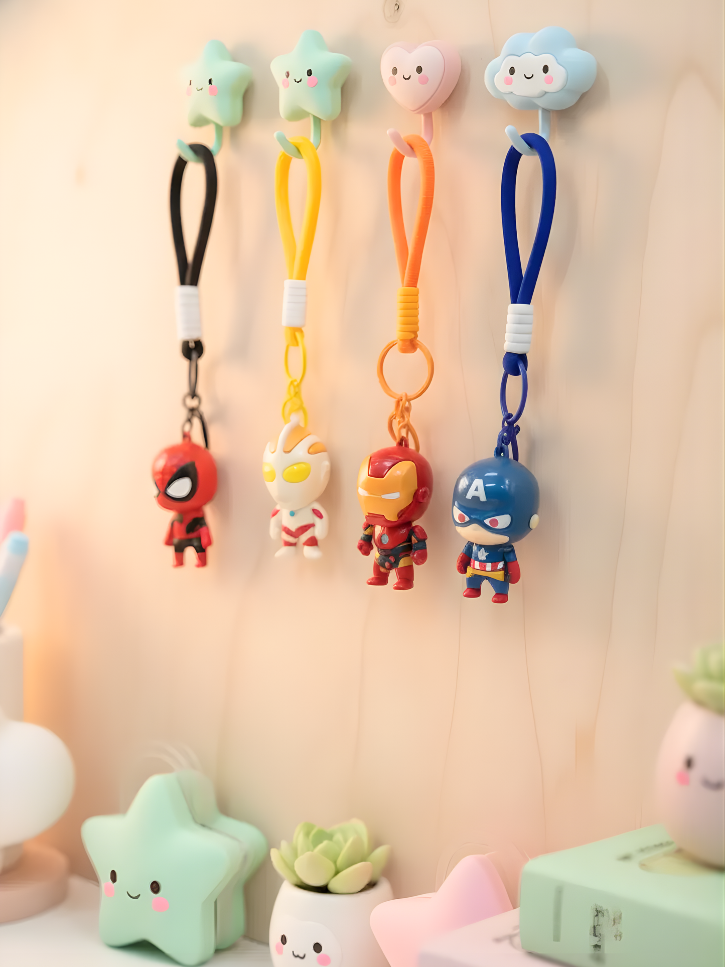 Avengers Superhero Keychains | Car Danglers