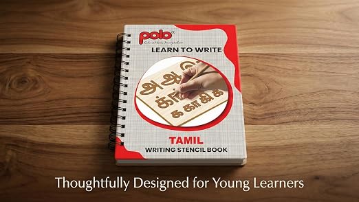 Polo Learn to Write Book Tamil | Handwriting Practice Book for Kids