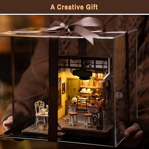 Rolife Coffee Shop Miniature House Kit