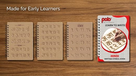 Polo Learn to Write Book Hindi | Handwriting Practice Book for Kids