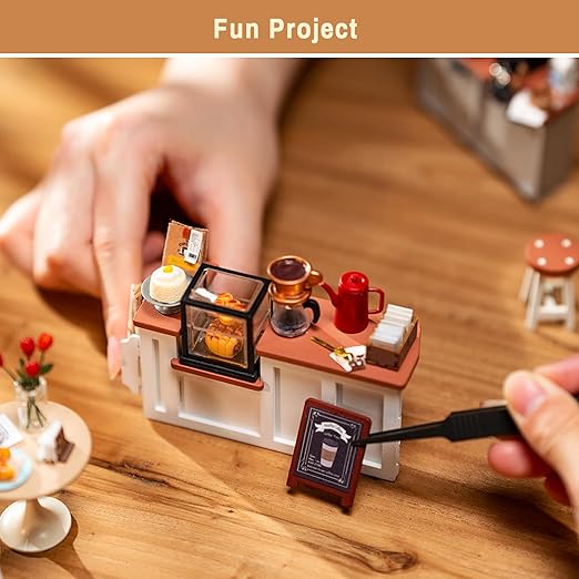 Rolife Coffee Shop Miniature House Kit