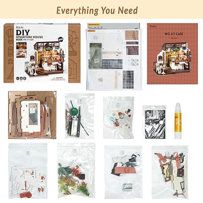 Rolife Coffee Shop Miniature House Kit