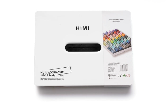 HIMI Gouache Paint - Twin Cup Sets- 12G Cups x 112 Colours