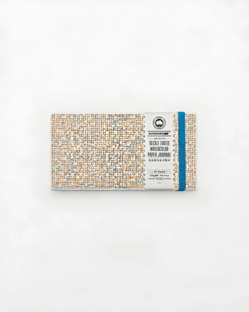 Potentate Deckle Edge Watercolor Hot press Handbook | 10 x 19 cm|300GSM |Hot press