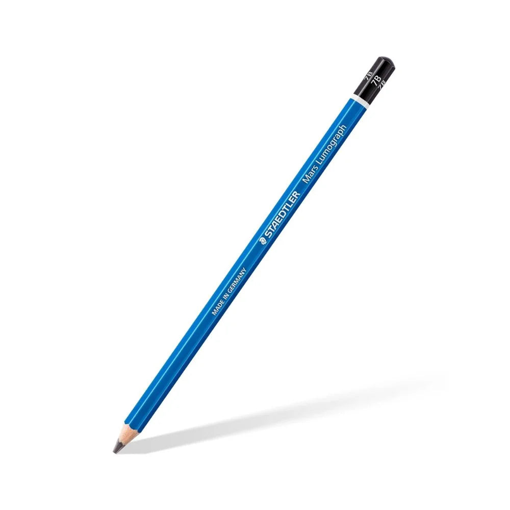 Staedtler Mars Lumograph Pencils Blue - Choose Nib