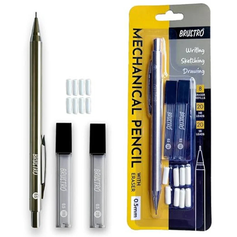 Brustro Mechanical Pencil Set With Eraser
