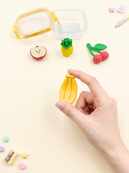 Cute mini food erasers