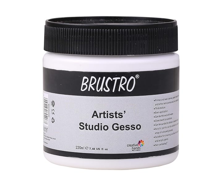 Brustro Artists Studio Gesso |White | 220ml