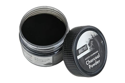 Brustro Artists' Compressed Charcoal Powder |100 ml